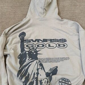 Cold Culture Liberty Hoodie - Pale Gray - Size S